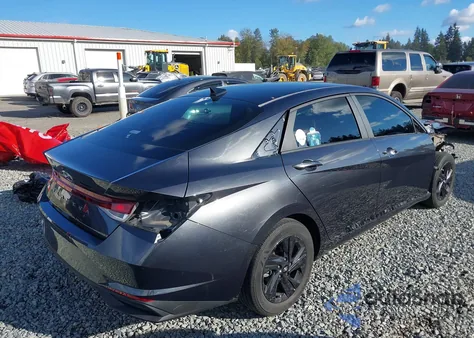2021 Hyundai Elantra Sel from USA, damaged, VIN 5NPLM4AG1MH001252